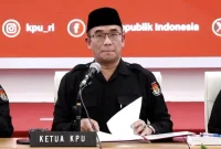 Foto: Ketua KPU RI, Hasyim Asy'ari