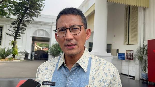 Foto : Sandiag Salahuddin Uno, Menteri Pariwisata dan Ekonomi Kreatif (Menprekraf).