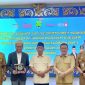 Foto: Bupati Bulungan, Syarwani (tengah) saat menghadiri bimbingan teknis serta peningkatan kompetensi pengelola pengadaan barang/jasa menggunakan metode e-purchasing dan e-katalog.