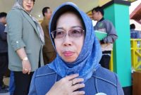 Foto : Elita Herlin, Wakil Ketua DPRD sementara