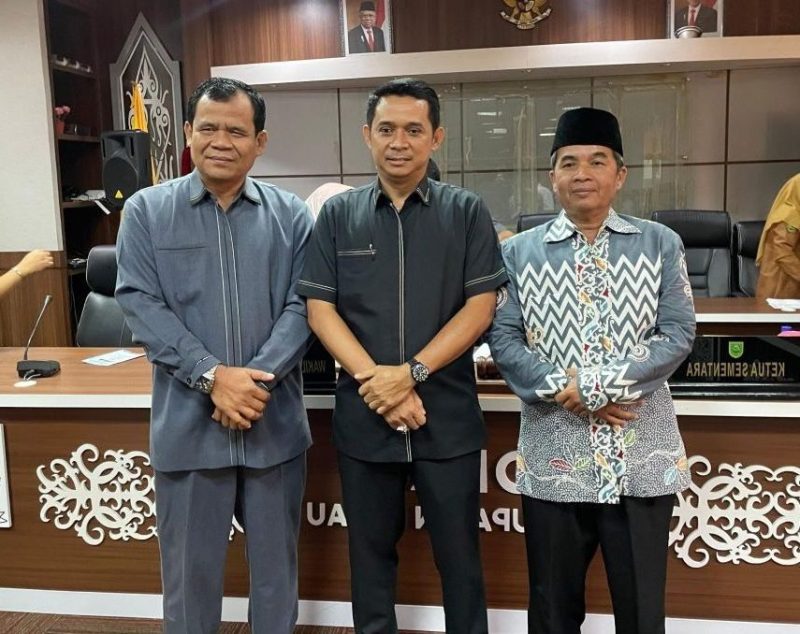 Foto : Pimpinan DPRD Kabupaten Berau Definitif, periode 2024-2029
