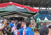 Foto : Acara pembukaan Kejurnas Panahan HUT TNI ke -79