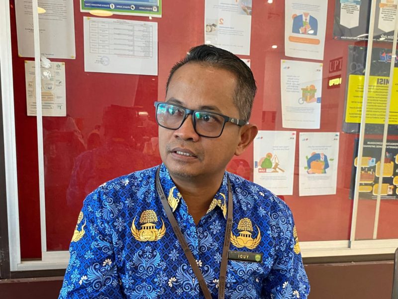 Foto : Yudi Haryanto  Kepala Seksi Pengelolaan Stadion Utama Dispora Kaltim.