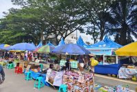 Foto : Aktivitas UMKM di Gor Sempaja.