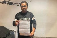 Foto: Syahrul, salah satu pemilik lahan.