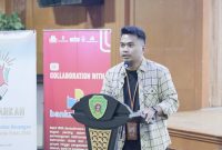 Foto: Muhammad Husni Mubarak, peserta Workshop Capacity  Buildings di Penajam paser Utara.