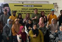 Foto : Reses anggota DPRD Prov. Kaltim, Budianto Bulang di Desa Batu Timbau