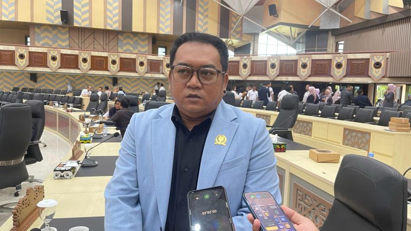 Foto : Anggota DPRD Prov. Kaltim Komisi 1 dari Partai Golkar, Budianto Bulang