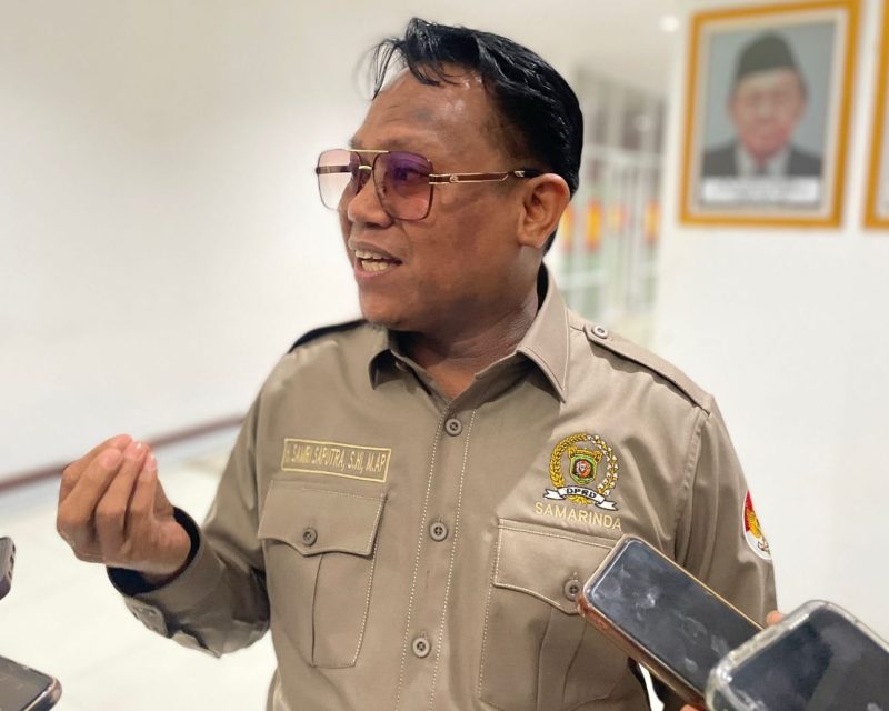 Foto : Samri Shaputra, Ketua Komisi I DPRD Kota Samarinda