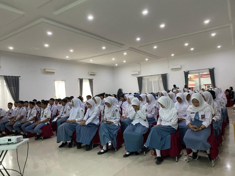 Foto: Calon Paskibraka Kabupaten Penajam Paser Utara saat mengikuti tahapan seleksi di Hotel Aqilah, Senin, (24/3/2025).