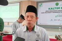 Foto : Drs. H. Ahmad Nabhan, Ketua BAZNAS Kaltim
