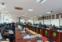 Foto: Suasana hangat kegiatan 'Silaturahmi dan Bincang Bangun PPU' bersama insan media yang digelar di Aula Kantor DPRD PPU.