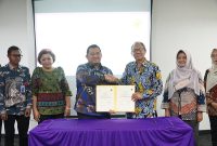 Foto: Bupati Penajam Paser Utara, Mudyat Noor, saat berada di Universitas Indonesia (UI),  di Depok.