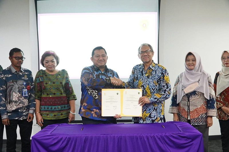Foto: Bupati Penajam Paser Utara, Mudyat Noor, saat berada di Universitas Indonesia (UI),  di Depok.