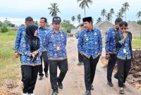 Wabup PPU Tinjau Lokasi Banjir, Ingatkan Pengembang Soal Amdal