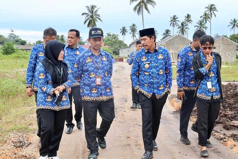 Wabup PPU Tinjau Lokasi Banjir, Ingatkan Pengembang Soal Amdal