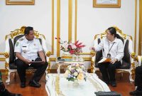 Foto: Bupati PPU, Mudyat Noor, bersama perwakilan Kementerian Pertanian RI.