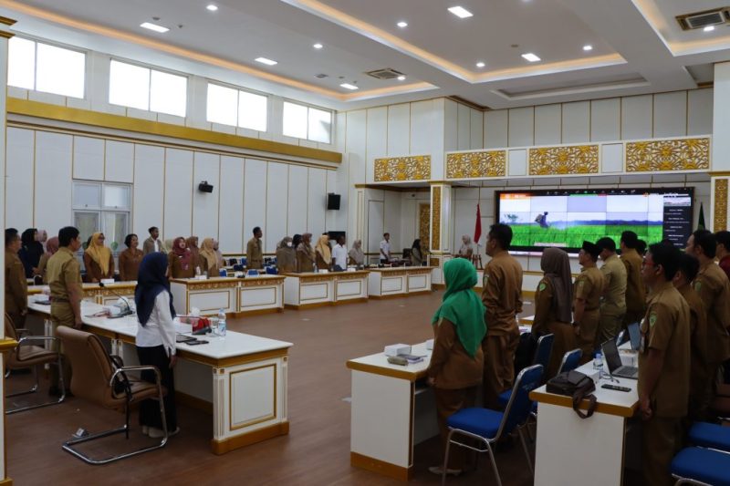 Foto: Sosialisasi Teknis Penyusunan Proposal Inovasi Pelayanan Publik di aula lantai III Gedung Bupati PPU.