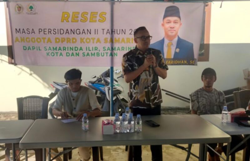 Anggota Komisi I DPRD Kota Samarinda, Adnan Faridhan.