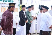 Foto: Momen kebersamaan dan saling memaafkan di Hari Raya Idulfitri 1446 H.