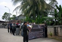 Foto : Orasi dan Aksi Aliansi Mahasiswa Pejuang Keadilan 
