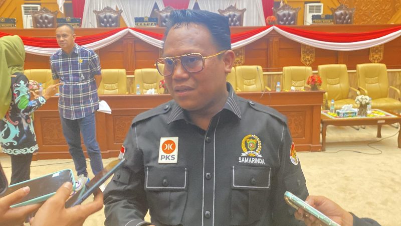 Foto : Ketua Komisi I DPRD Kota Samarinda, Samri Shaputra