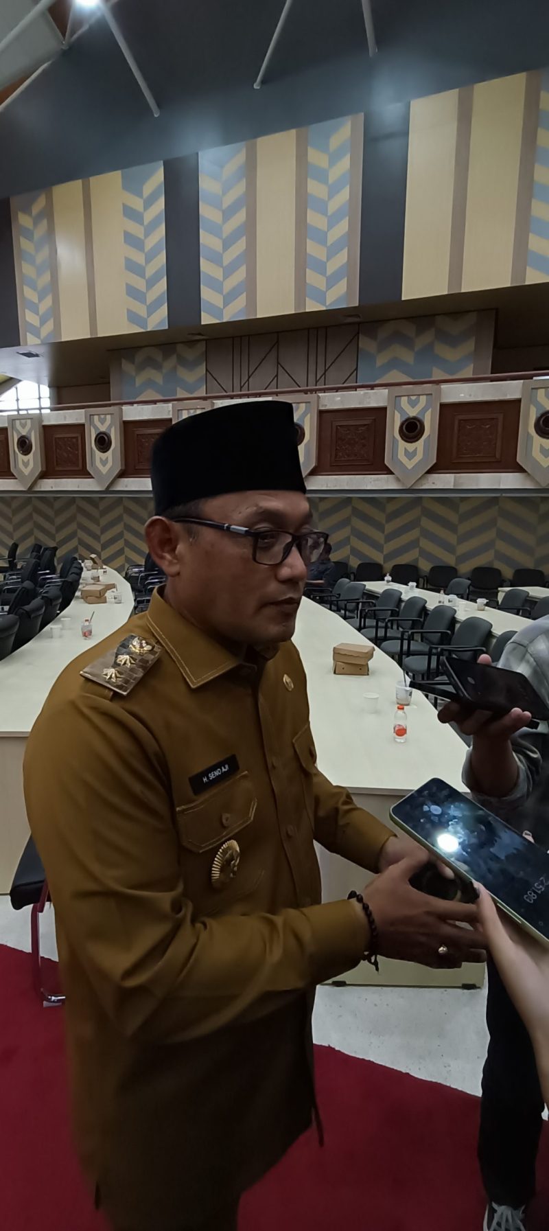 Foto : Wakil Gubernur Kalimantan Timur, H. Seno Aji