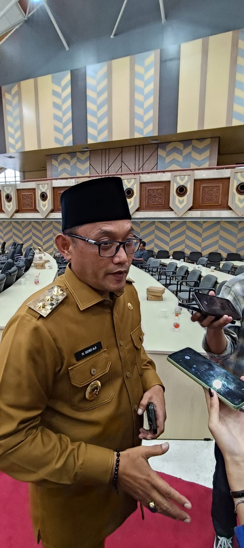 Foto : H. Seno Aji, Wakil Gubernur Kalimantan Timur 