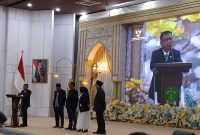 Foto : Komisi Informasi Kalimantan Timur membuka Malam Penganugerahan Keterbukaan Informasi Publik Dengan Meriah.