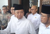 Foto : Menteri ATR/BPN, Nusron Wahid (Tengah), Gubernur Kaltim, H. Rudy Mas'ud (Kanan), Wakil Gubernur Kaltim, H. Seno Aji (Kiri)