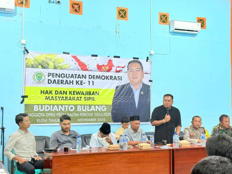 Foto : Budianto Bulang, Saat Gelar PDD di Desa Bumi Jaya, Kecamatan Kaubun, Kab. Kutai Timur.