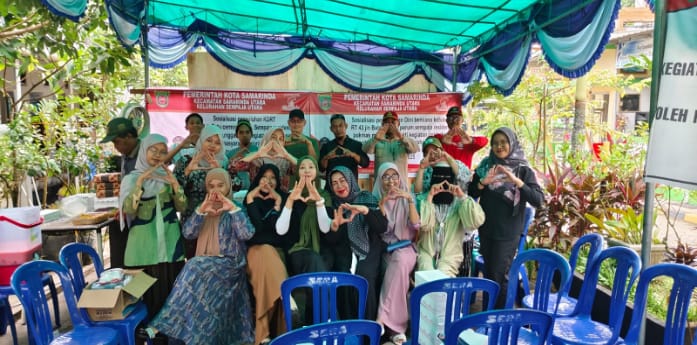 Foto : Huriyah Huwaidah Rusdi, Mahasiswa PKL UINSI Kota Samarinda.