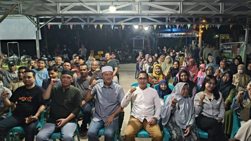Foto : Rusdi Doviyanto, Anggota Komisi II DPRD Kota Samarinda saat melakukan reses di RT. 37 Kelurahan Gunung Kelua, Kecamatan Samarinda Ulu.