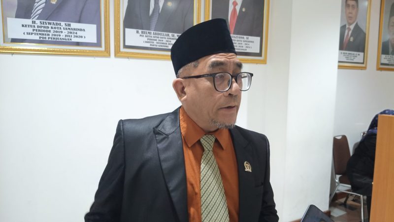 Foto : Arif Kurniawan, Wakil Ketua Komisi III DPRD Kota Samarinda.