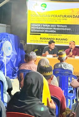 ‎Sosperda Ketahanan Keluarga Disambut Antusias Warga, Budianto Bulang Harapkan Kekokohan Keluarga Terbangun
