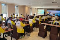Foto : Kegiatan Pelatihan Wasit NPCI Kaltim di Hotel Grand Verona Samarinda.