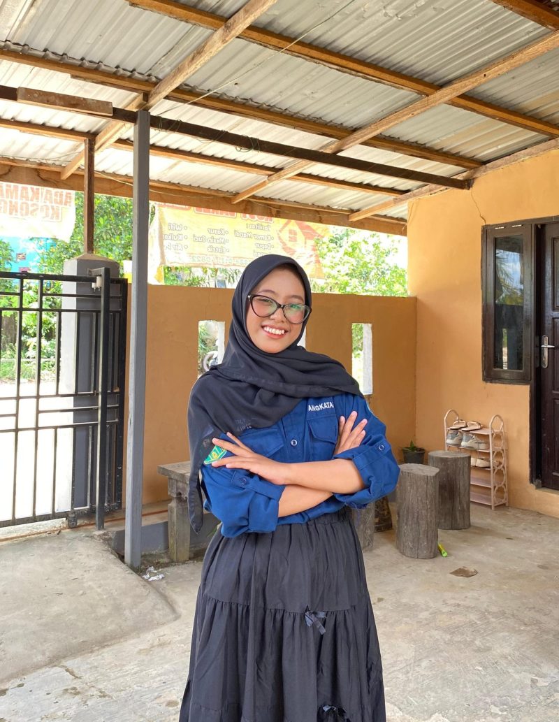Foto : Sherly Said Sebagai Mahasiswa Program Studi Komunikasi dan Penyiaran Islam, Fakultas Ushuluddin Adab dan Dakwah, Uinsi Samarinda.