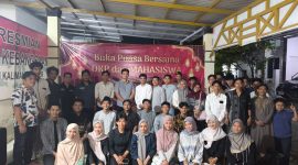 Foto : Bukber Polda Kaltim dan para mahasiswa dan OKP di Balikpapan.