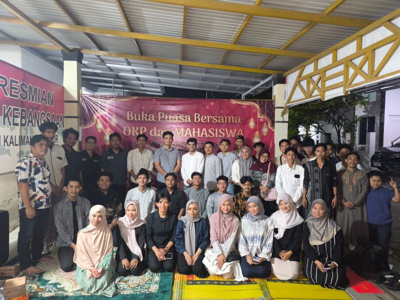Foto : Bukber Polda Kaltim dan para mahasiswa dan OKP di Balikpapan.