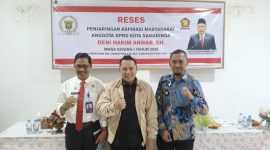 Foto : Ketua Komisi III DPRD Kota Samarinda, Deni Hakim  Anwar Saat melakukan Reses di Kelurahan Pelita.