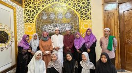 Foto : Momen Buka Puasa Bersama Sekaligus Pembacaan Ayat Suci Qur'an Bersama Anggota DPRD Kukar, Hamdiah dan BAZNAS Kukar.