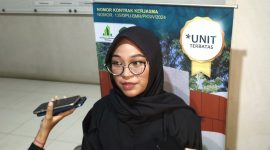 Foto : Presiden Badan Eksekutif Mahasiswa (BEM) Fakultas Ilmu Sosial dan Ilmu Politik (FISIP) Universitas Mulawarman (Unmul), Rossa Tri Rahmawati Bahri