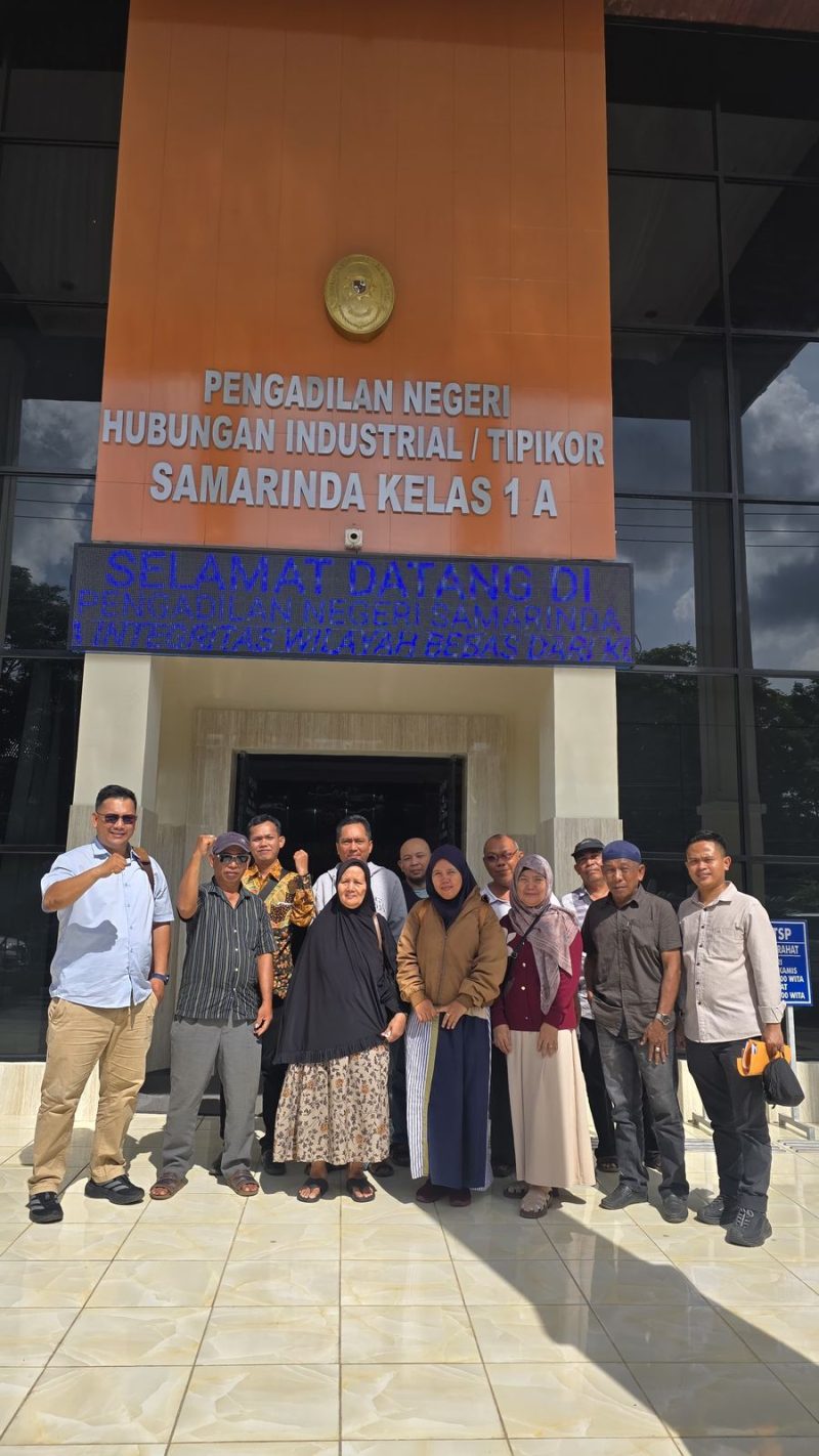 Foto : Warga Rapak Indah Yang menggugat Pemerintah Provinsi Kalimantan Timur dan Pemerintah Kota Samarinda di Pengadilan Negeri Kota Samarinda.