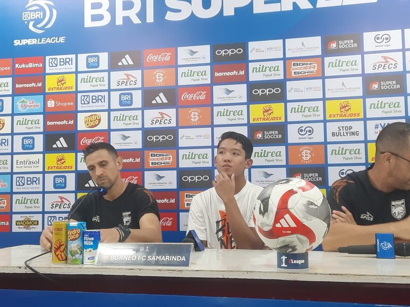 Foto : Konferensi Pers Borneo FC
