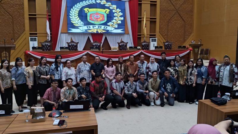 Foto : Audiensi Sanggar Paduan Suara Borneo Cantata Dengan DPRD Kota Samarinda,