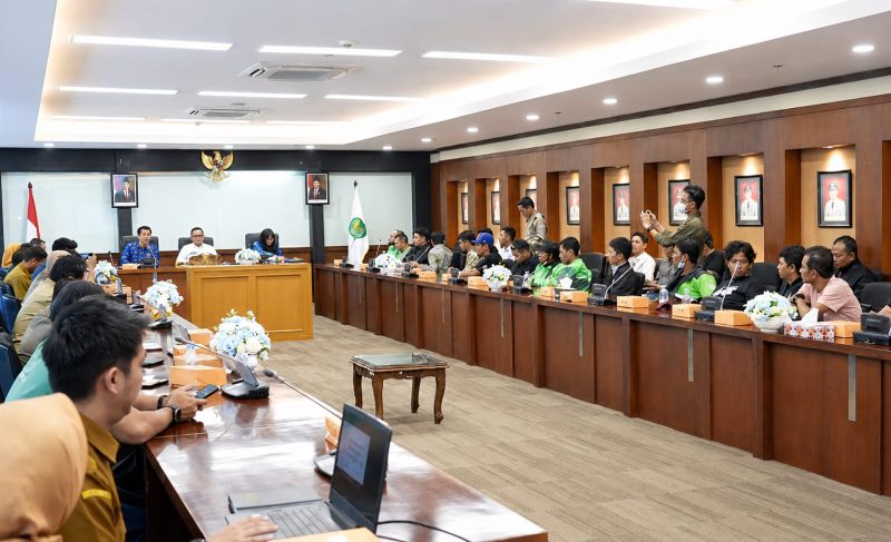 Foto: Audienso AMKB bersama Wakil gubernur kaltim, Seno Aji. Rabu, (20/05/2026). (Sull)
