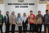 Pertemuan DPRD Kota Balikpapan dengan Komisi II DPRD Kota Samarinda.