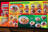 Foto : Aneka ramen, camilan, dan minuman menjadi pilihan menu yang tersedia di Haraku Ramen Big Mall Samarinda. (Hamzah/Lintas Jejaring)