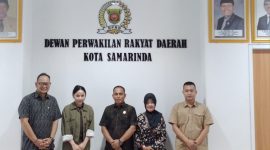 DPRD Kota Samarinda saat dikunjungi DPRD Kota Nunukan.