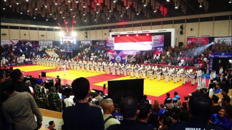 Potret Judo Cup Polri di Samarinda.